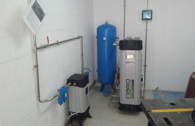 吸附式干燥机现场图